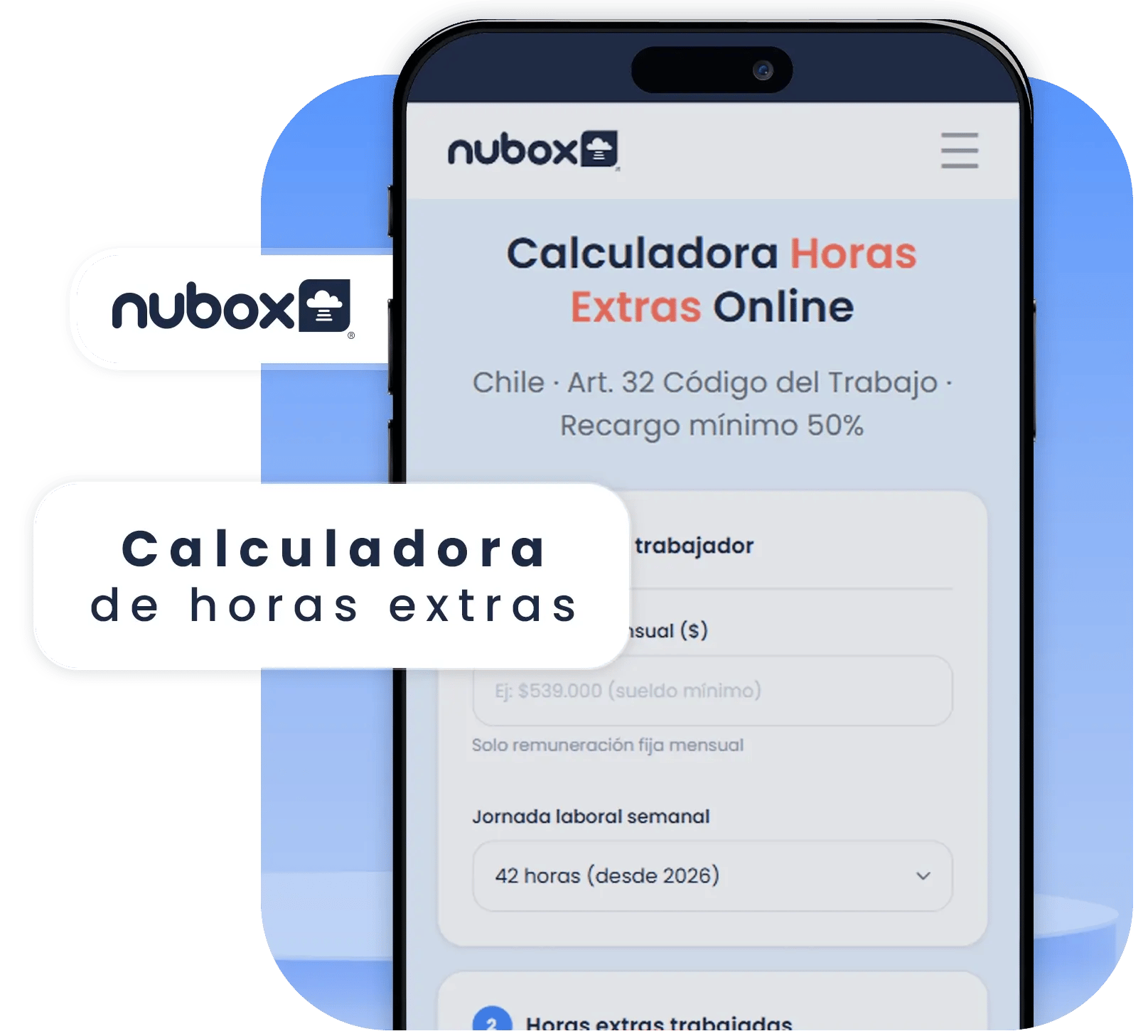 IMG Calculadora de horas extras