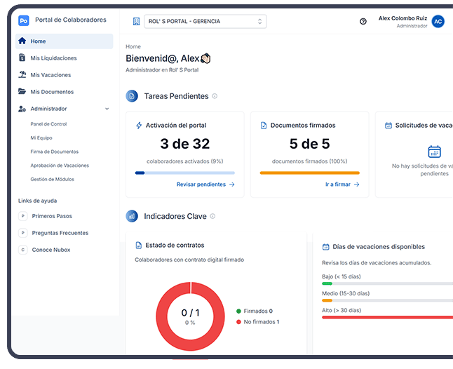Software de Portal de colaboradores