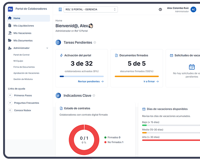 Mockup | Portal de Colaboradores | 2026