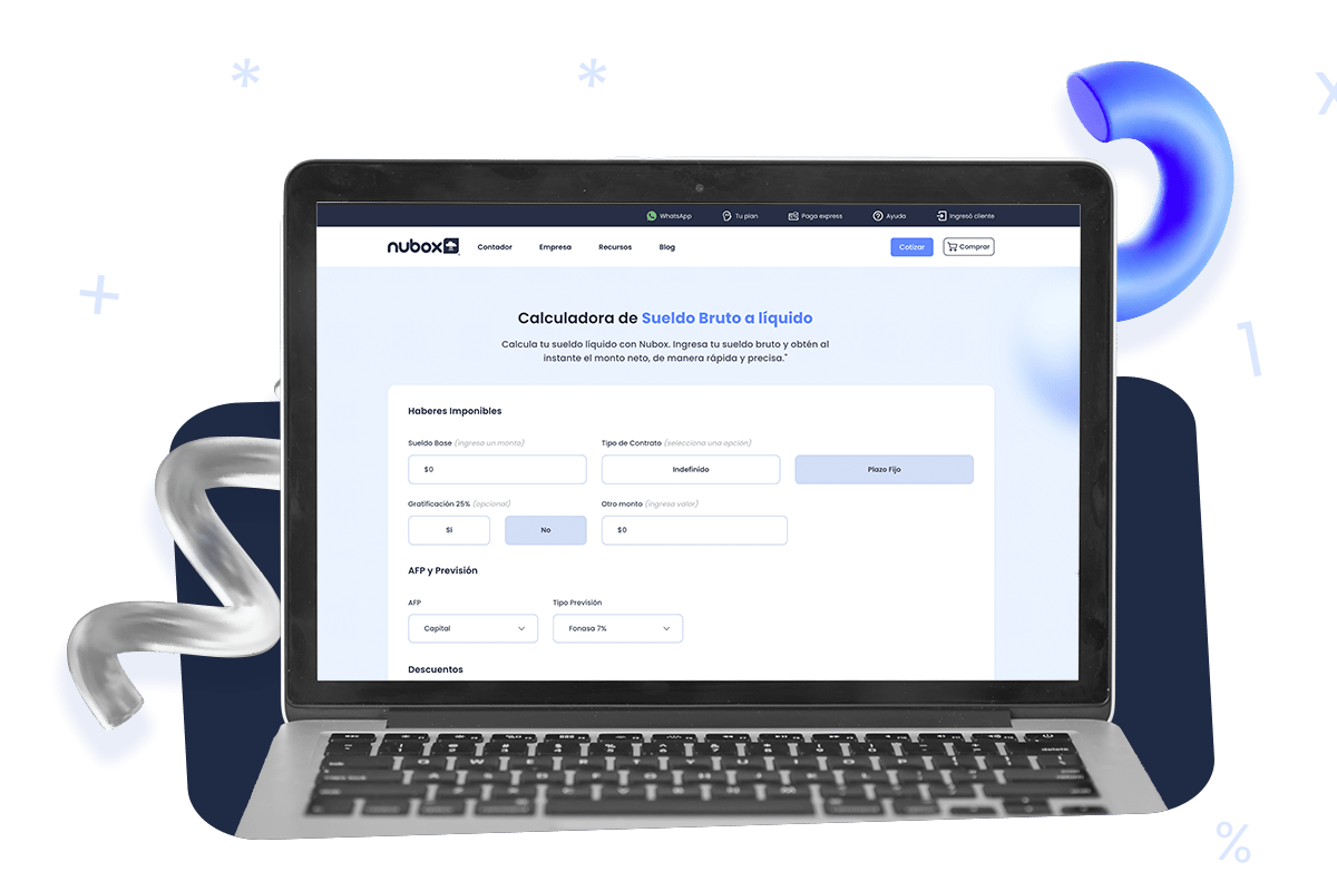 Imagen Promocional de la calculadora de sueldo liquido